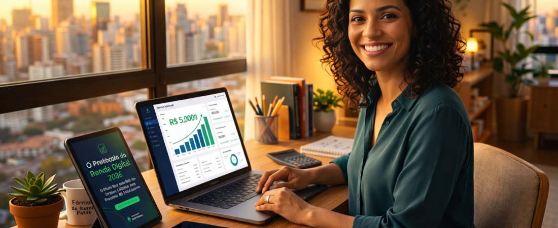 O Protocolo da Renda Digital 2026: O Plano Real para Sair das Dívidas e Faturar seus Primeiros R$ 5.000 Online
